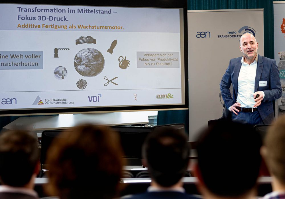 Prof. Dr. Florian Finsterwalder, Hochschule Karlsruhe, Moderator
(c)Foto: Gerd Lache