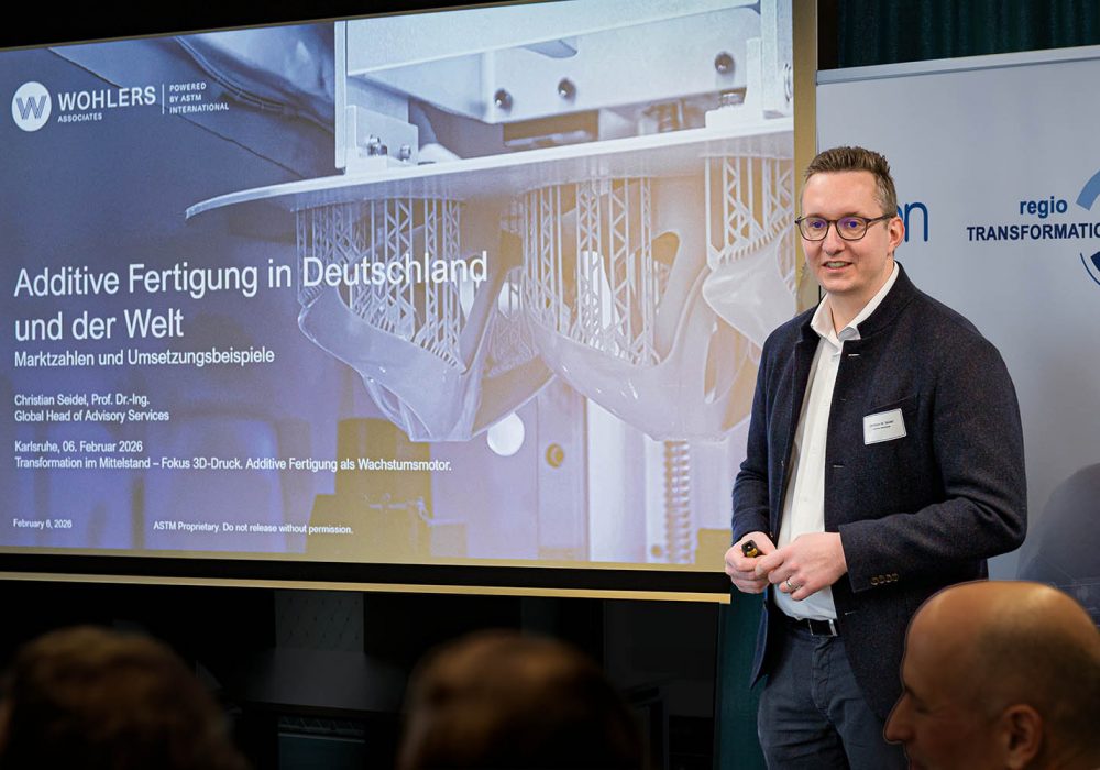 Prof. Dr. Christian Seidel, Wohlers Associates
(c)Foto: Gerd Lache