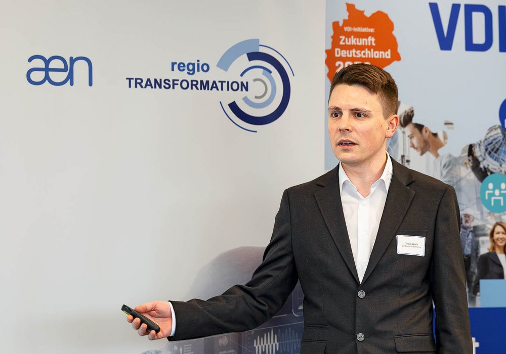 Tobias Jagiella, Fa. SEW Eurodrive
(c)Foto: Gerd Lache