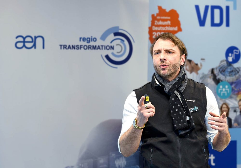 Hannes Kalz, Fa. Stratasys
(c)Foto. Gerd Lache